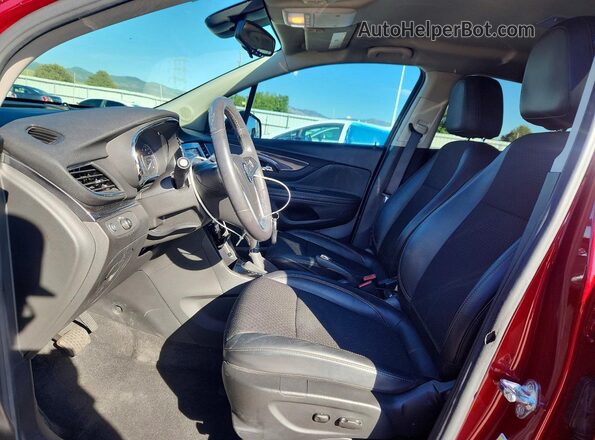 KL4CJESM0NB567905 2022 BUICK ENCORE Red Front interior view