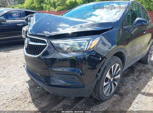 KL4CJESM1NB538218 2022 BUICK ENCORE Черный Вид спереди