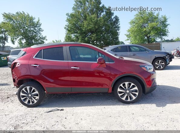 KL4CJESM1NB554063 2022 BUICK ENCORE Red Սալոնի հետևի տեսք
