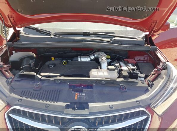 KL4CJESM1NB554063 2022 BUICK ENCORE Red Հետևի տեսք