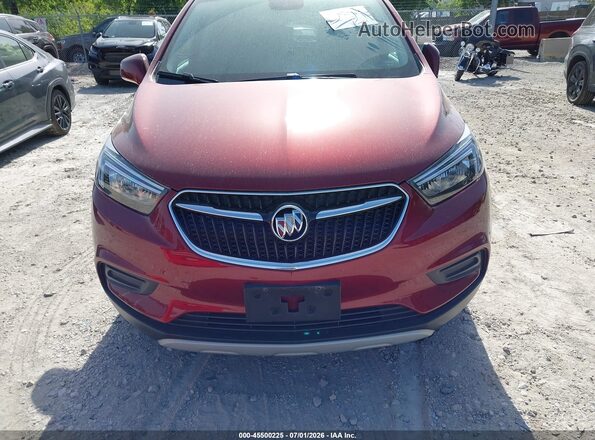 KL4CJESM1NB554063 2022 BUICK ENCORE Red Սարքավորումների վահանակի տեսք