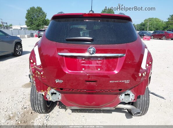 KL4CJESM1NB554063 2022 BUICK ENCORE Red 