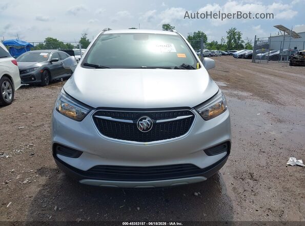 KL4CJESM4NB555160 2022 BUICK ENCORE Silver უკანა სალონის ხედი