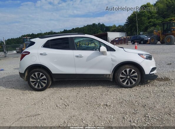 KL4CJESM6MB365116 2021 BUICK ENCORE White Widok wnętrza 360 stopni