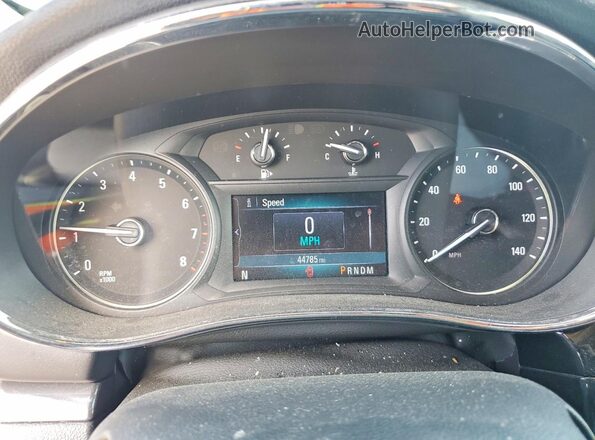KL4CJESM8MB368602 2021 BUICK ENCORE Blue Widok zestawu wskaźników