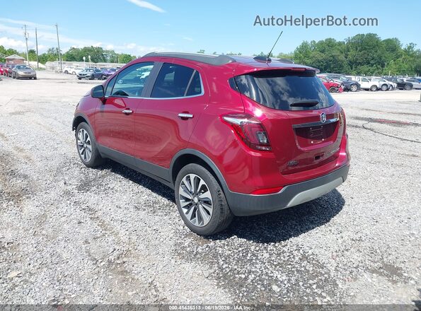 KL4CJESM8NB553282 2022 BUICK ENCORE Red უკანა მარცხენა