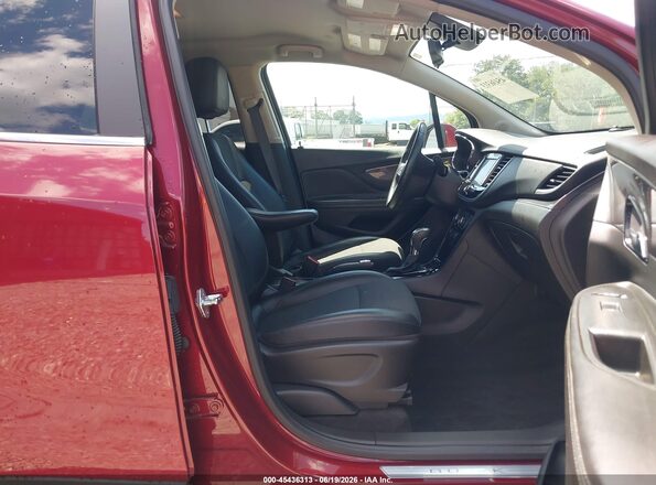 KL4CJESM8NB553282 2022 BUICK ENCORE Red წინა სალონის ხედი