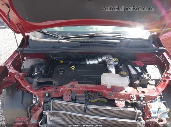 KL4CJESM8NB553282 2022 BUICK ENCORE Red უკანა ხედი