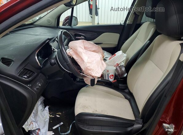 KL4CJESM9NB525071 2022 BUICK ENCORE Red Front interior view