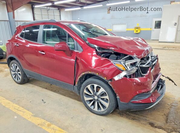 KL4CJESM9NB525071 2022 BUICK ENCORE Red Front right