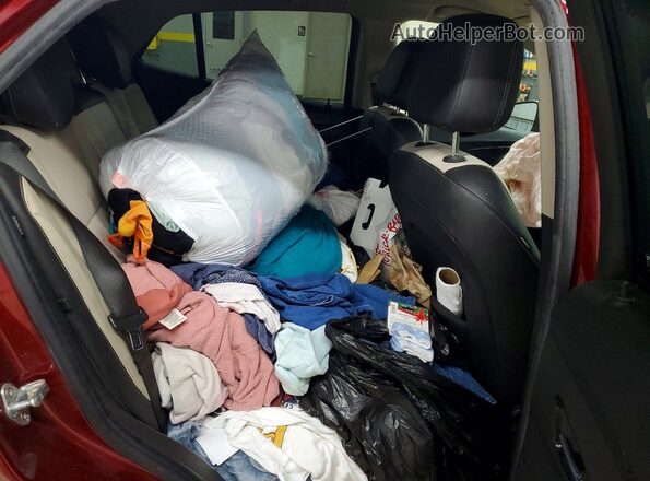 KL4CJESM9NB525071 2022 BUICK ENCORE Red Rear interior view