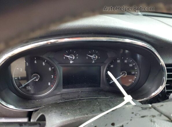 KL4CJESM9NB525071 2022 BUICK ENCORE Red Instrument cluster view