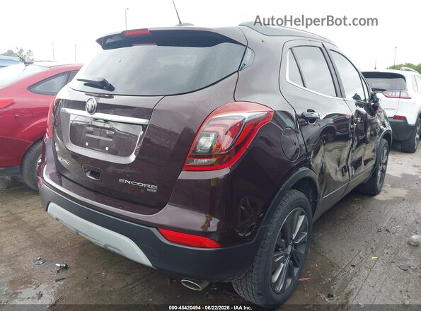KL4CJFSB2HB097028 2017 BUICK ENCORE Burgundy Trasero derecho