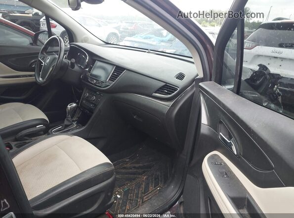 KL4CJFSB2HB097028 2017 BUICK ENCORE Burgundy Vista interior delantera