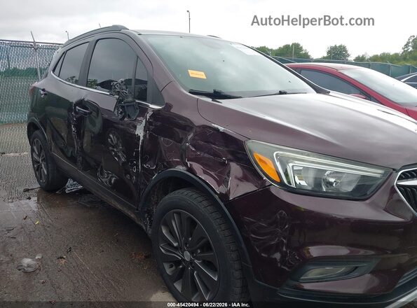 KL4CJFSB2HB097028 2017 BUICK ENCORE Burgundy Vista frontal