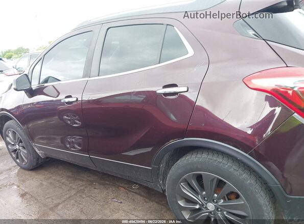 KL4CJFSB2HB097028 2017 BUICK ENCORE Burgundy Vista interior de 360 grados