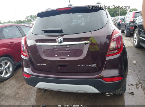 KL4CJFSB2HB097028 2017 BUICK ENCORE Burgundy 