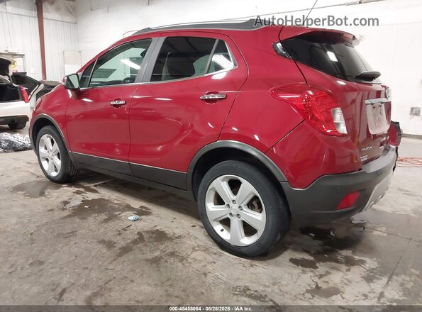 KL4CJFSB4GB559278 2016 BUICK ENCORE Red Tył lewy