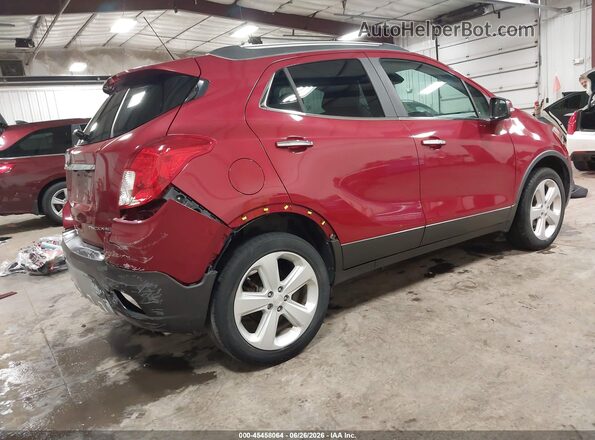 KL4CJFSB4GB559278 2016 BUICK ENCORE Red Tył prawy