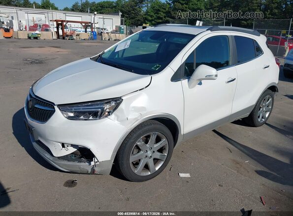 KL4CJGSB2LB061273 2020 BUICK ENCORE White წინა მარცხენა ხედი სამი მეოთხედიდან