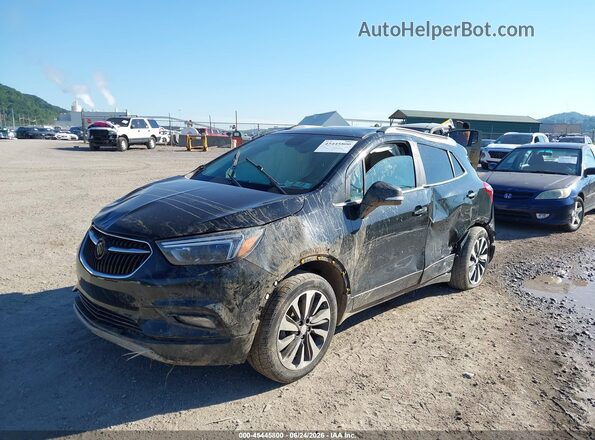 KL4CJGSB6JB584339 2018 BUICK ENCORE Черный Передняя левая четверть