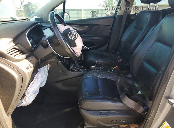 KL4CJGSB6LB035498 2020 BUICK ENCORE Gray Вид салону спереду