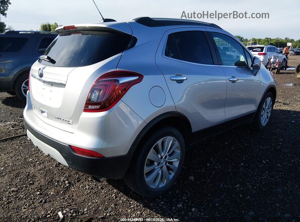 KL4CJGSM8KB774596 2019 BUICK ENCORE Silver უკანა მარჯვენა