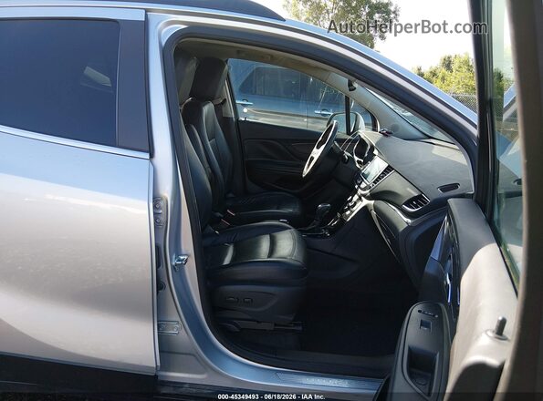 KL4CJGSM8KB774596 2019 BUICK ENCORE Silver წინა სალონის ხედი