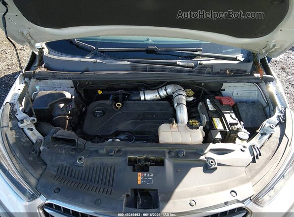 KL4CJGSM8KB774596 2019 BUICK ENCORE Silver უკანა ხედი
