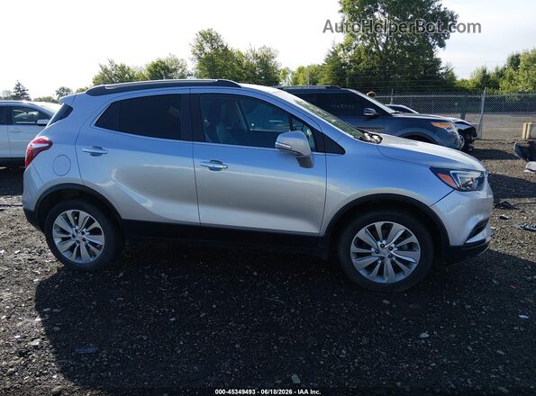 KL4CJGSM8KB774596 2019 BUICK ENCORE Silver უკანა სალონის ხედი