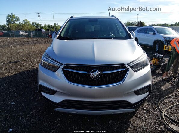 KL4CJGSM8KB774596 2019 BUICK ENCORE Silver ხელსაწყოთა პანელის ხედი