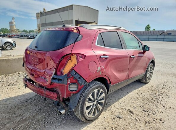 KL4CJGSM8KB958923 2019 BUICK ENCORE Burgundy Tył prawy