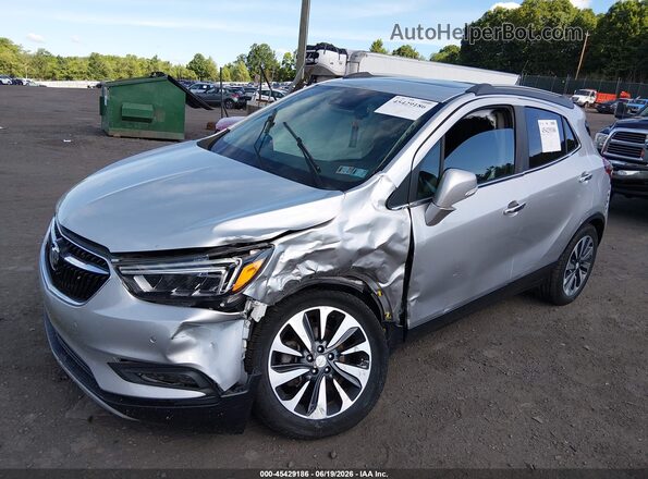 KL4CJGSM9KB728744 2019 BUICK ENCORE Silver Front left