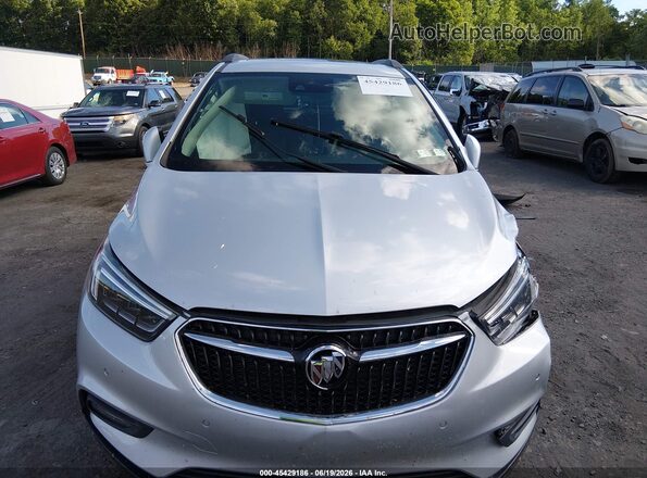 KL4CJGSM9KB728744 2019 BUICK ENCORE Silver Instrument cluster view