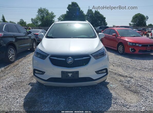 KL4CJHSB3HB098944 2017 BUICK ENCORE White Instrument cluster view