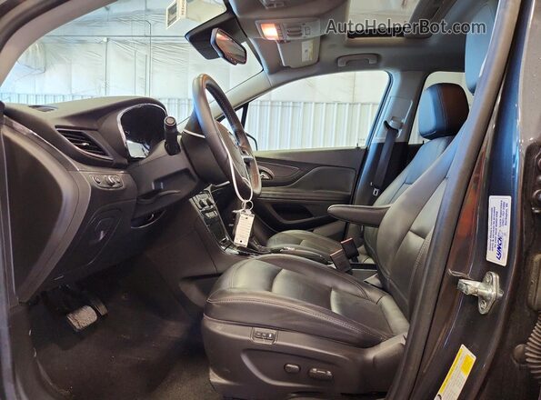 KL4CJHSB4HB167138 2017 BUICK ENCORE Charcoal წინა სალონის ხედი