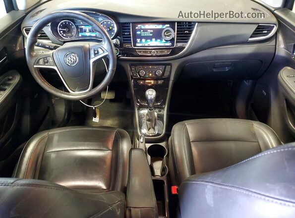 KL4CJHSMXHB076716 2017 BUICK ENCORE Black Dashboard view