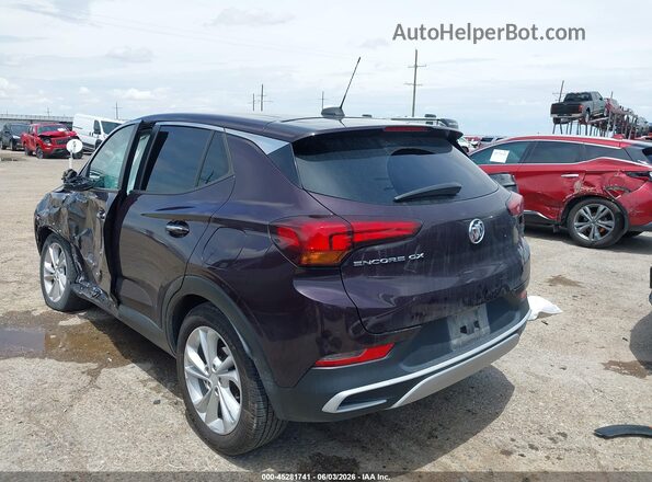 KL4MMBS20MB100474 2021 BUICK ENCORE Burgundy Rear left