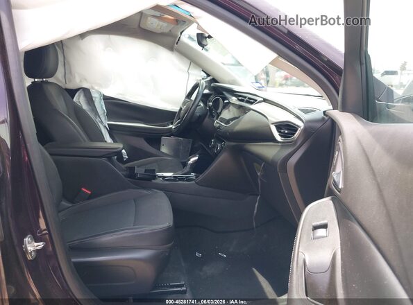 KL4MMBS20MB100474 2021 BUICK ENCORE Burgundy Front interior view