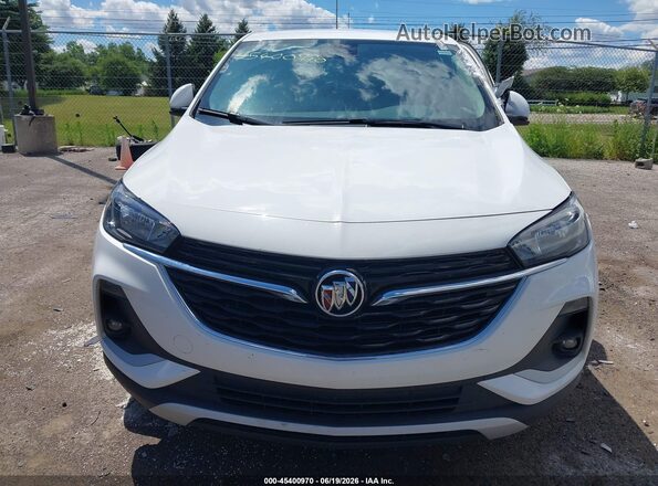 KL4MMBS20NB144704 2022 BUICK ENCORE White ხელსაწყოთა პანელის ხედი