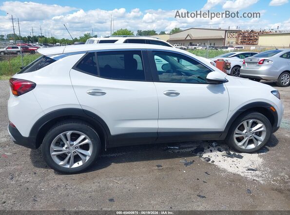 KL4MMBS20NB144704 2022 BUICK ENCORE White უკანა სალონის ხედი