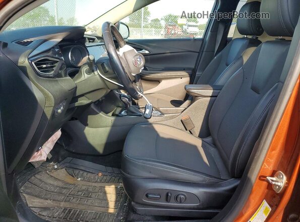 KL4MMBS21LB101440 2020 BUICK ENCORE Orange Front interior view