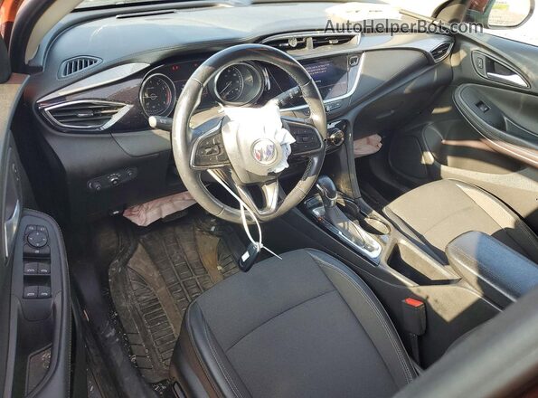 KL4MMBS21LB101440 2020 BUICK ENCORE Orange Dashboard view