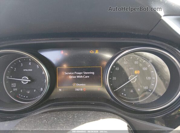 KL4MMBS21LB113166 2020 BUICK ENCORE Черный Вид задних сидений