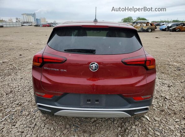 KL4MMBS22NB120467 2022 BUICK ENCORE Red Հետևի տեսք