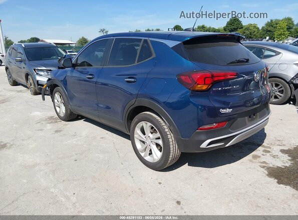 KL4MMBS24LB073455 2020 BUICK ENCORE Blue Rear left