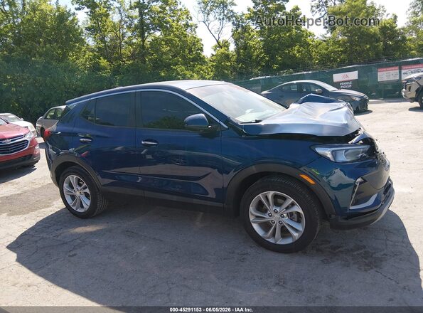 KL4MMBS24LB073455 2020 BUICK ENCORE Blue Rear interior view