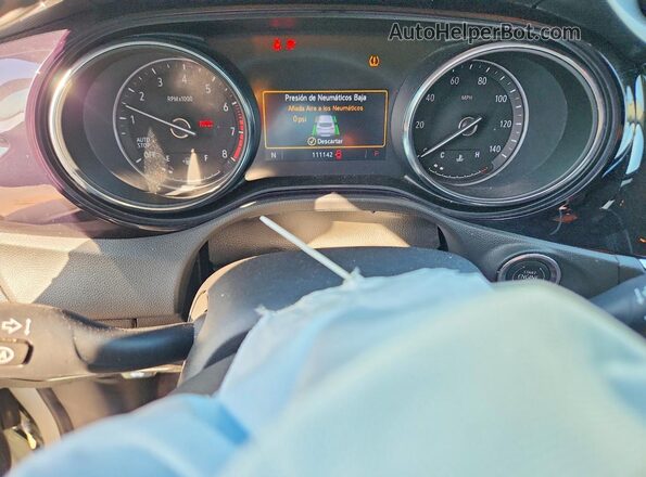 KL4MMBS24MB141593 2021 BUICK ENCORE White Instrument cluster view