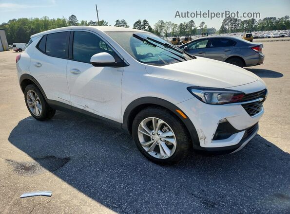 KL4MMBS24MB141593 2021 BUICK ENCORE White Front right