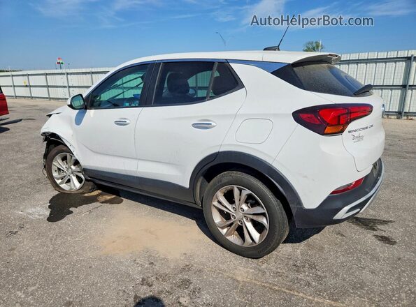 KL4MMBS24MB141593 2021 BUICK ENCORE White Rear left